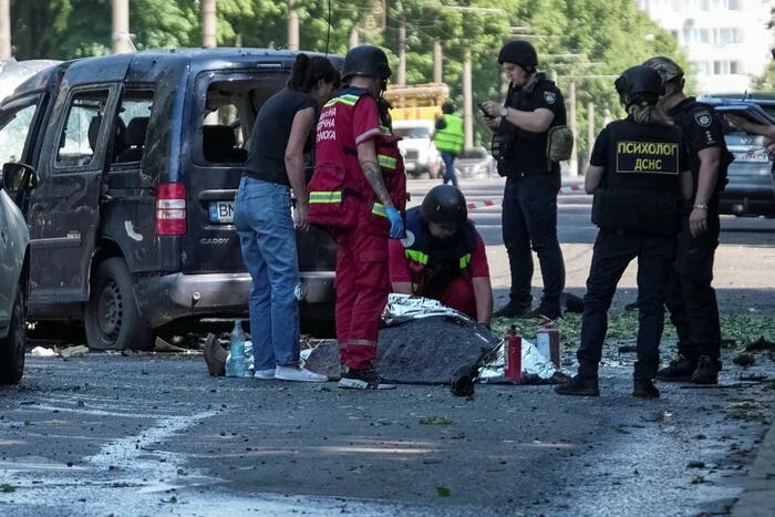 Intelligence identifies occupants involved in missile strike on Sumy city center