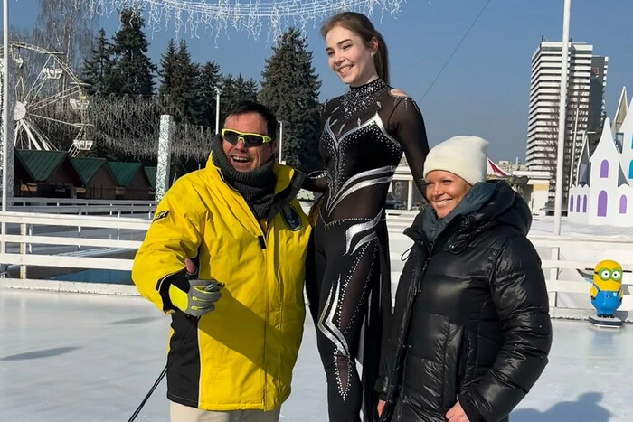 Ukrainian figure skater in the Record Book