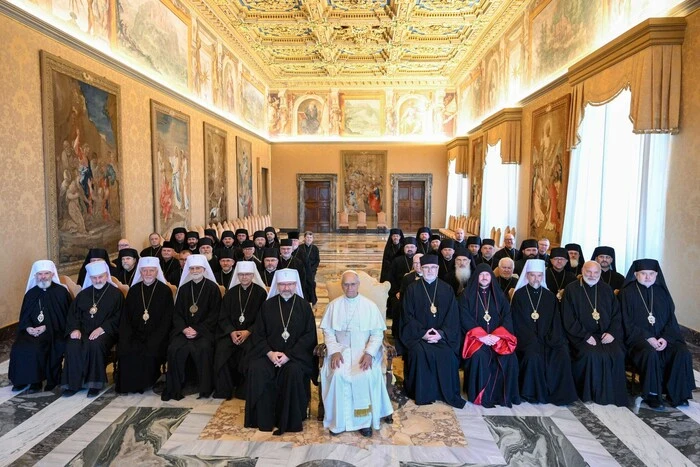 Papst Leo XIV und die Bischöfe der UGGK haben gemeinsam für die Ukraine gebetet