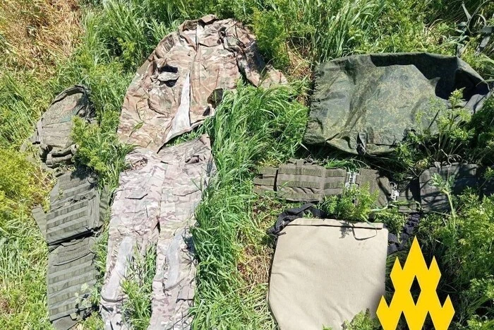 Група російських солдат під Херсоном