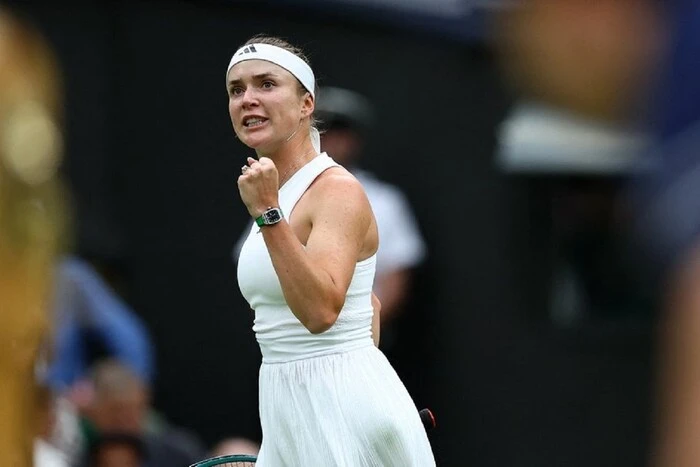 Svitolina started at Wimbledon with a confident victory