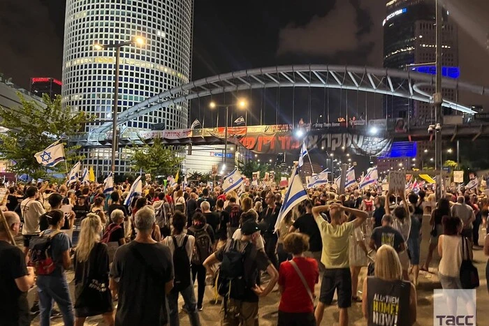 Protesty antyrządowe w Izraelu