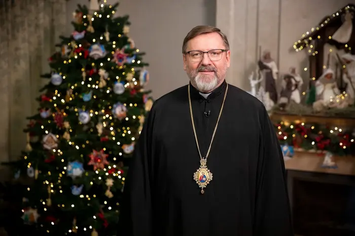Head of UGCC celebrates Christmas with Ukrainians