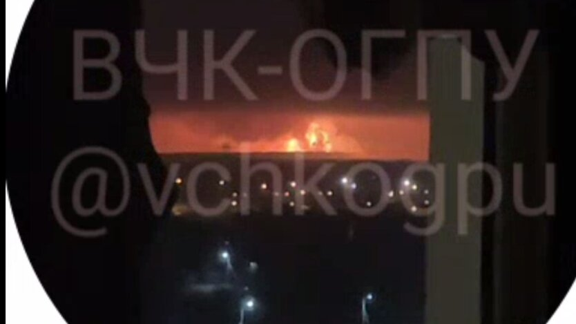 Nocne uderzenia sił zbrojnych Ukrainy: katastroficzna detonacja na lotnisku Lipieckim i zniszczona kolumna wojskowa w obwodzie kurskim