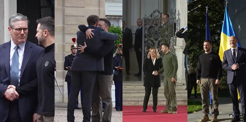 Zelenski podsumowuje spotkania z Scholzem, Starmerem, Macronem i Meloni