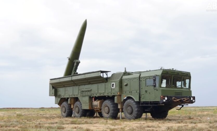 Missile launch pad for Iskanders in Crimea