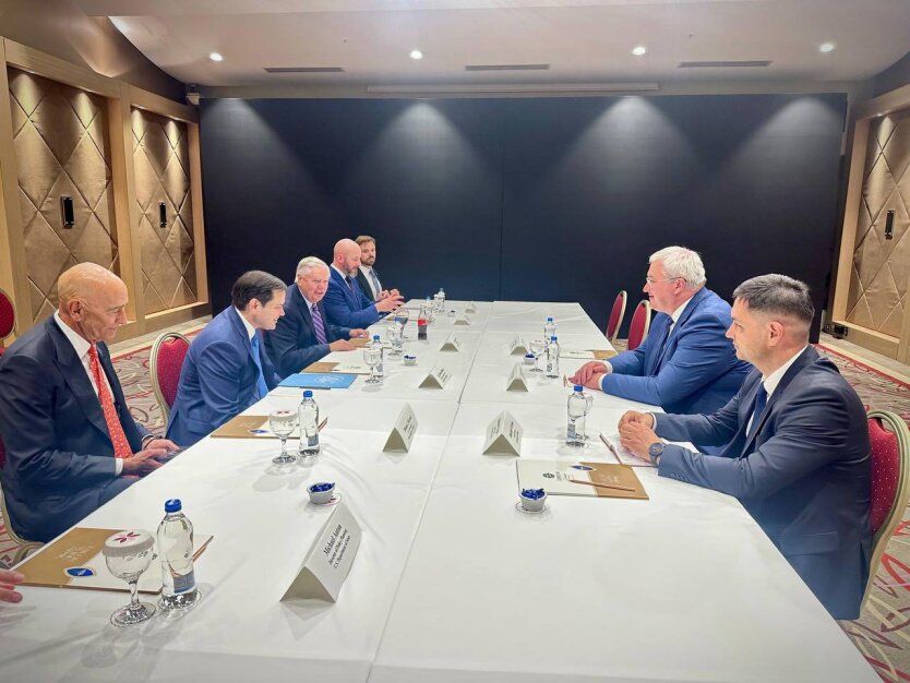 Sibiga traf Rubio und Senator Graham in Antalya