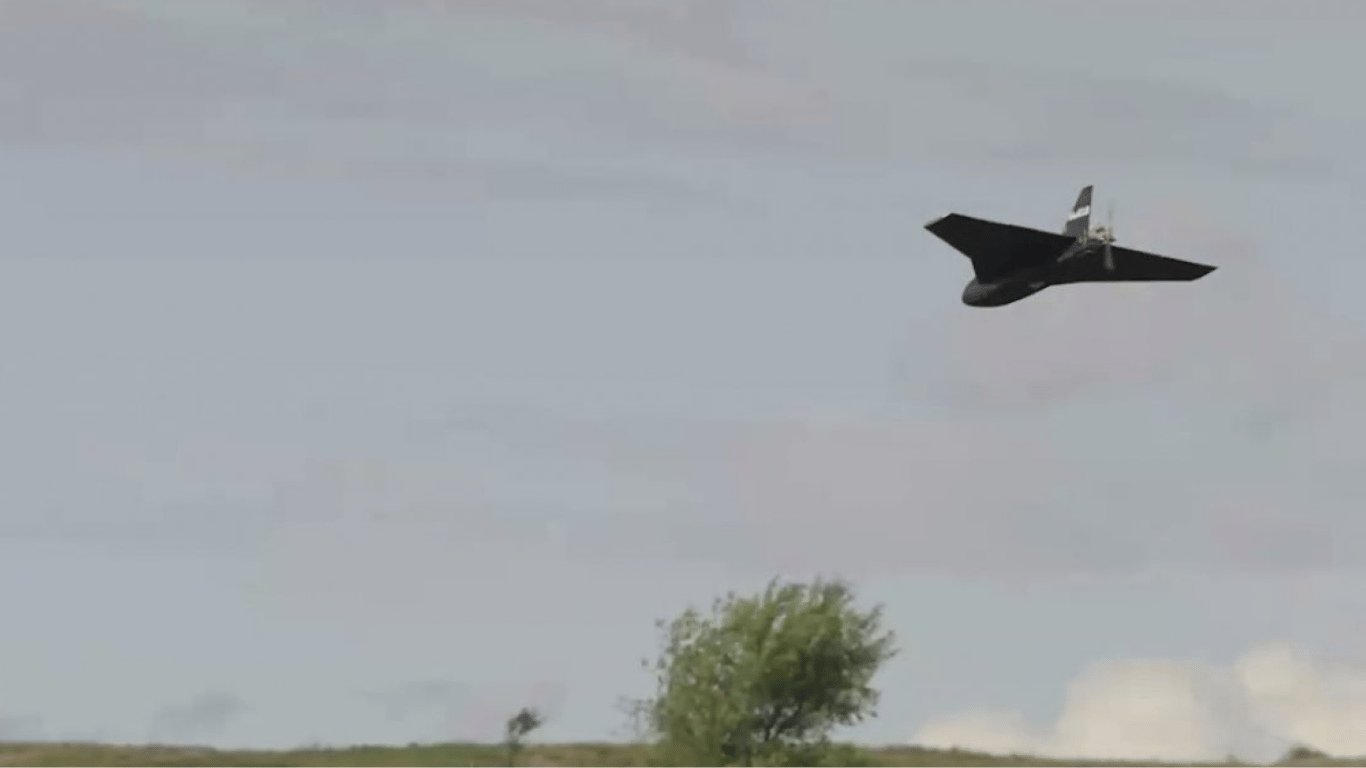 Na Litwie spadł dron z tektury 'Herbera' — zdjęcie