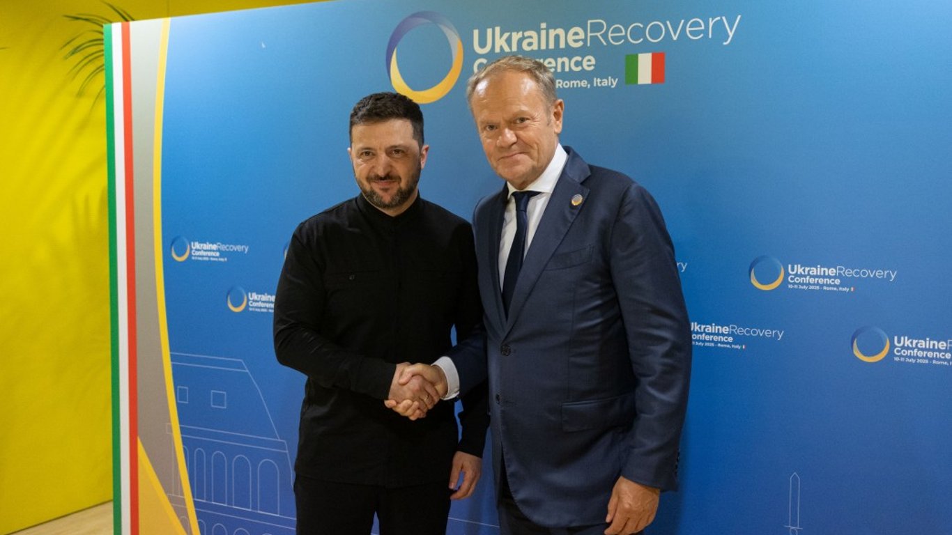 Zelensky discussed with Tusk the production of weapons and strengthening air defense